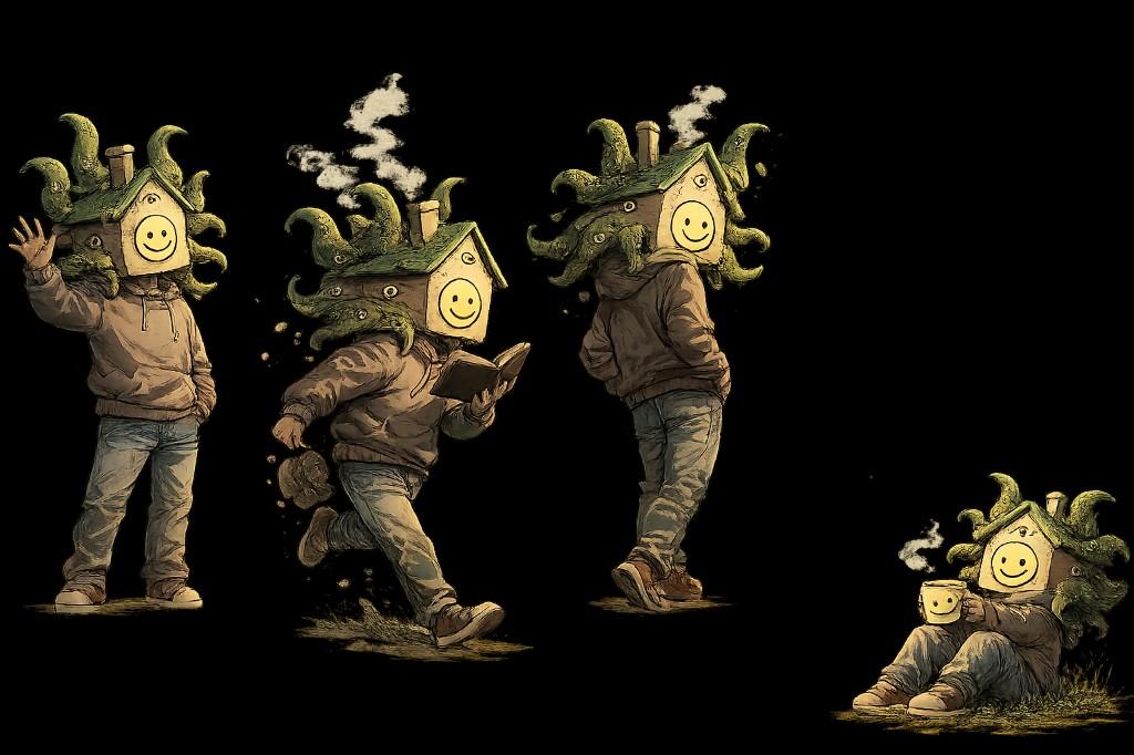 character study — four observed forms of shog